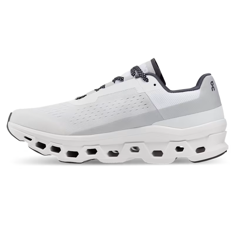 On Running Cloudmonster All White