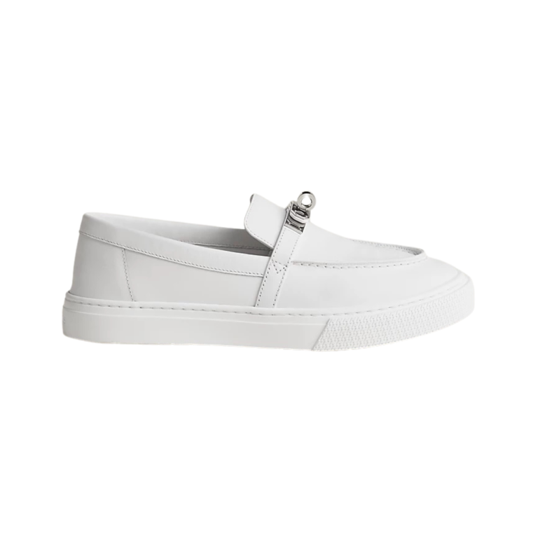 Hermes Game Slip on Sneaker - White
