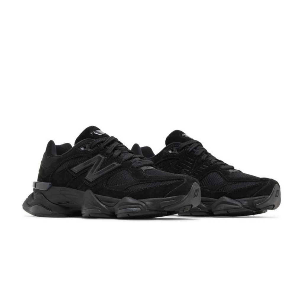 New Balance 9060 'Triple Black Suede'