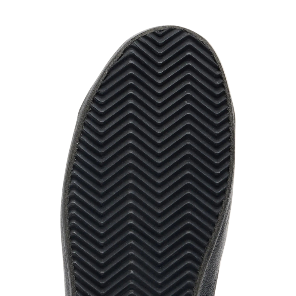 Golden Goose Men's Super-Star in black nappa with black suede star and heel tab