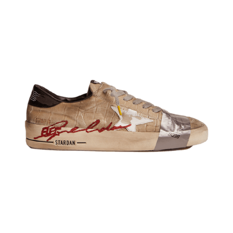 Golden Goose Giày  Stardan LAB ‘Beige Silver’