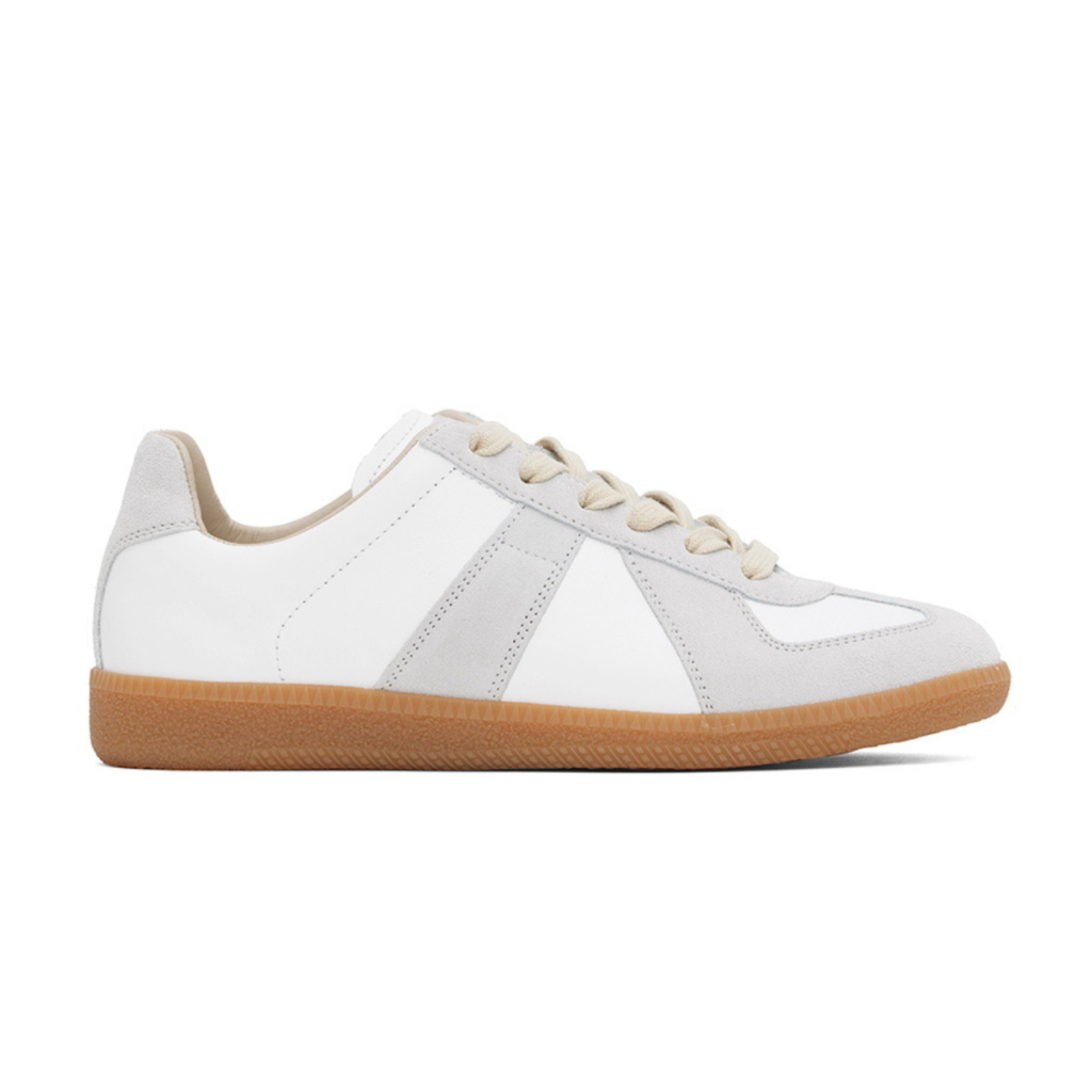 Maison Margiela White & Gray Replica Sneakers