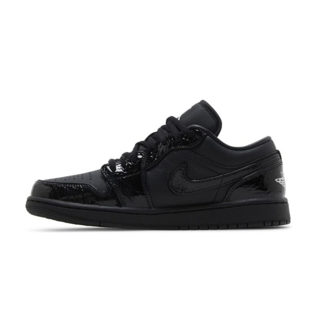 Nike Air Jordan 1 Low SE 'Black Croc'