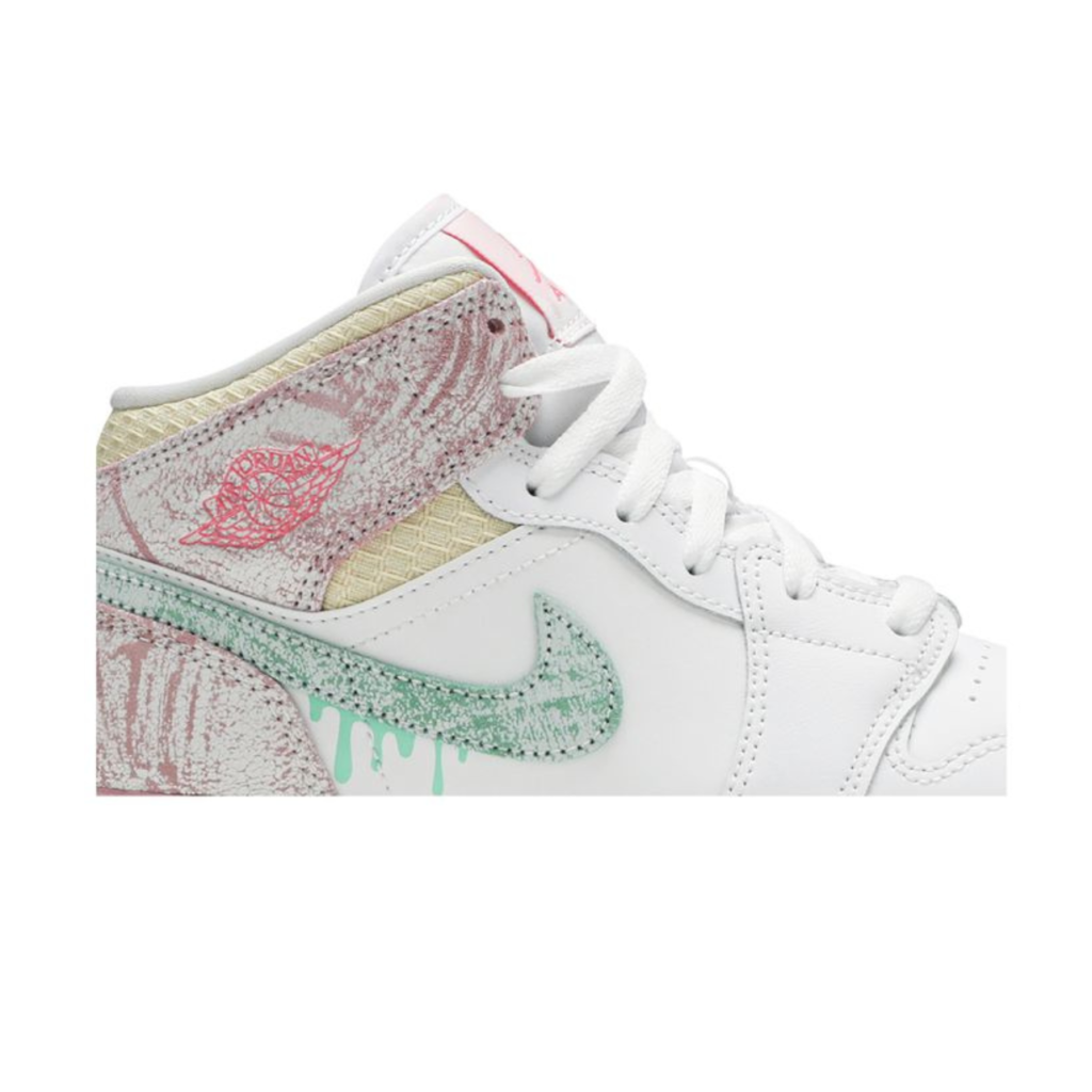 Nike Air Jordan 1 Mid SE GS 'Ice Cream