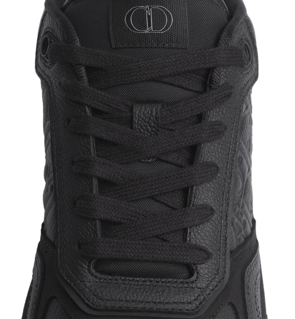 Dior B27 Uptown Low-Top Sneaker Black Grained Calfskin and Black Dior Gravity Leather