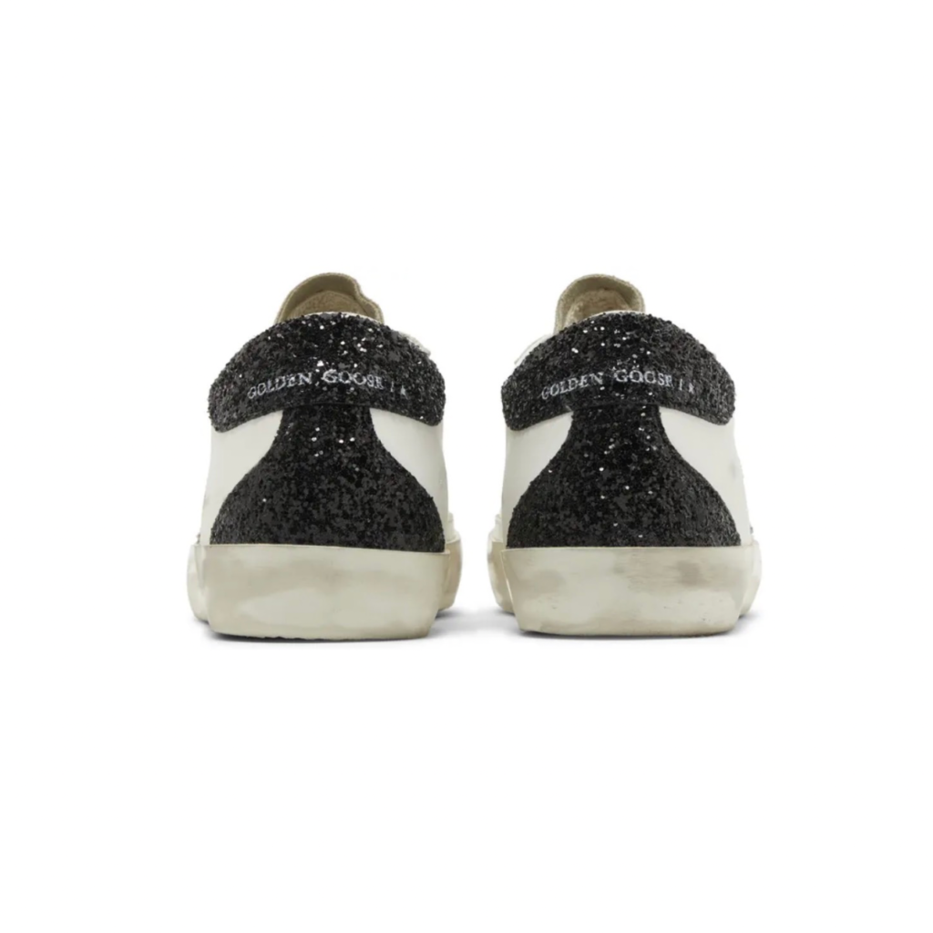 Golden Goose Super-Star White Mauve Pink Glitter(Women's)