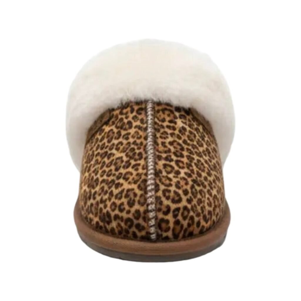 UGG Scuffette II Snow Leopard Slipper