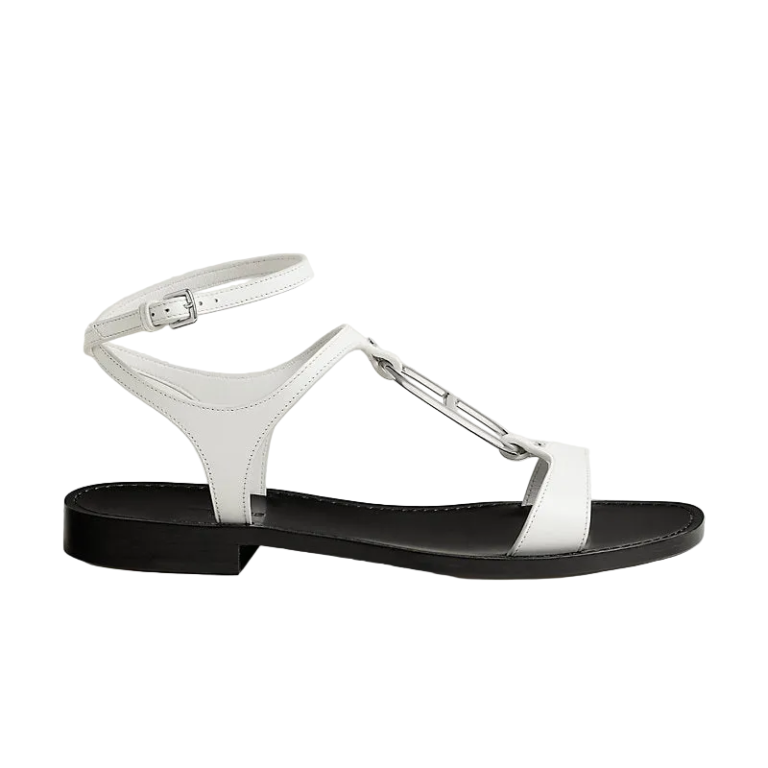 Hermès Marinella sandal 'Blanc'